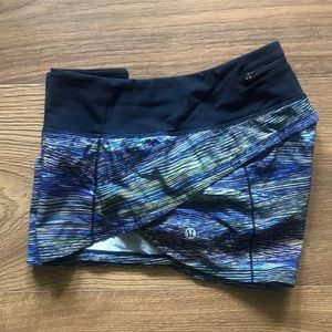 2” multi color running shorts
